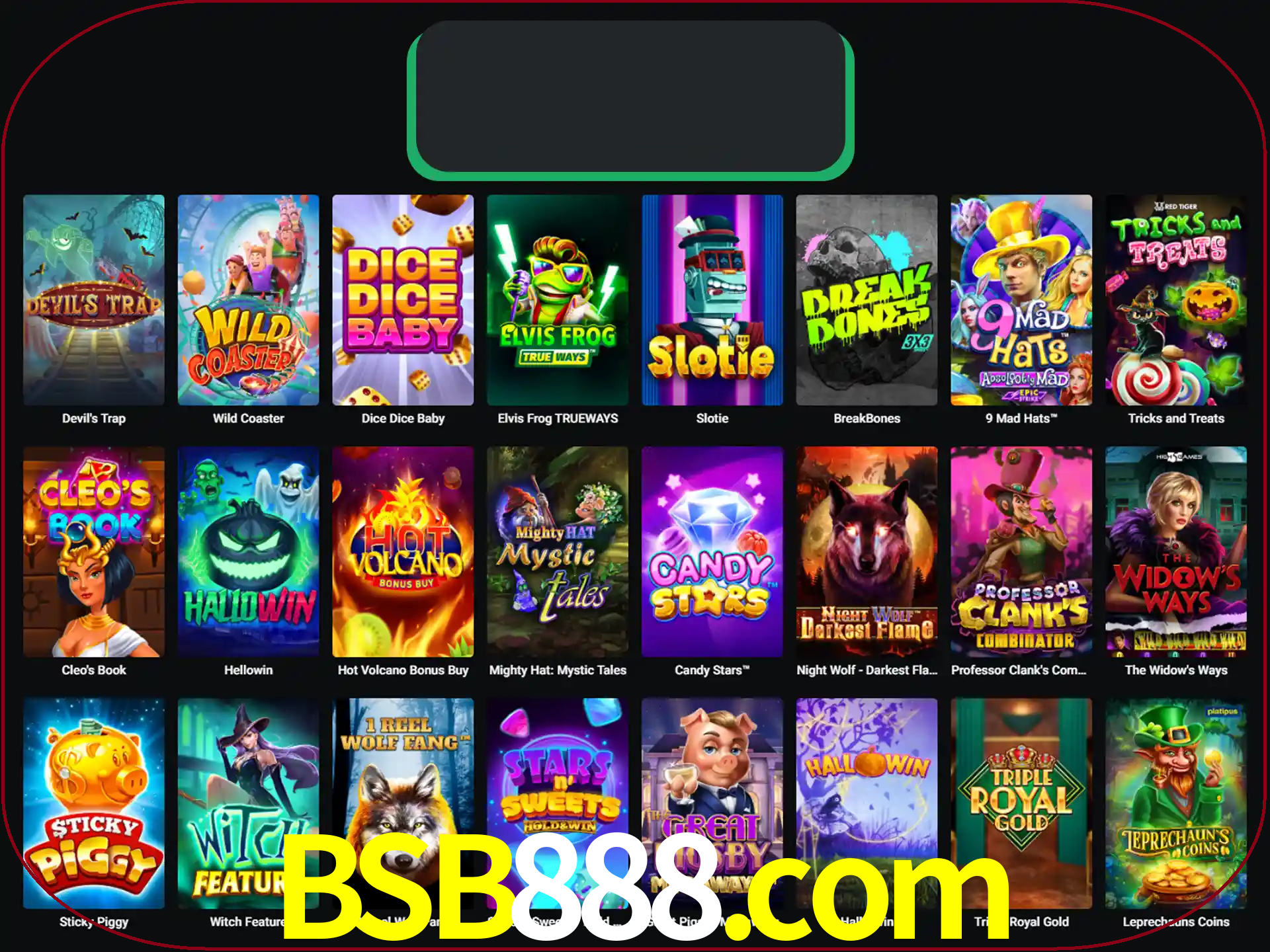 Procure por seus amados jogos de slot.