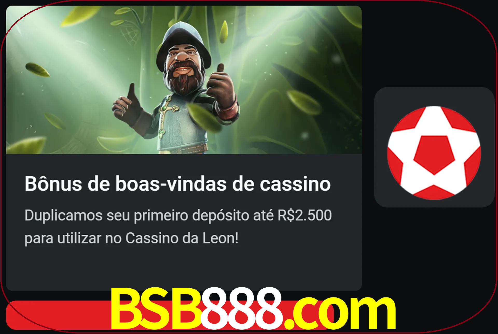 Receba seu dinheiro do bônus de boas-vindas após o primeiro depósito.
