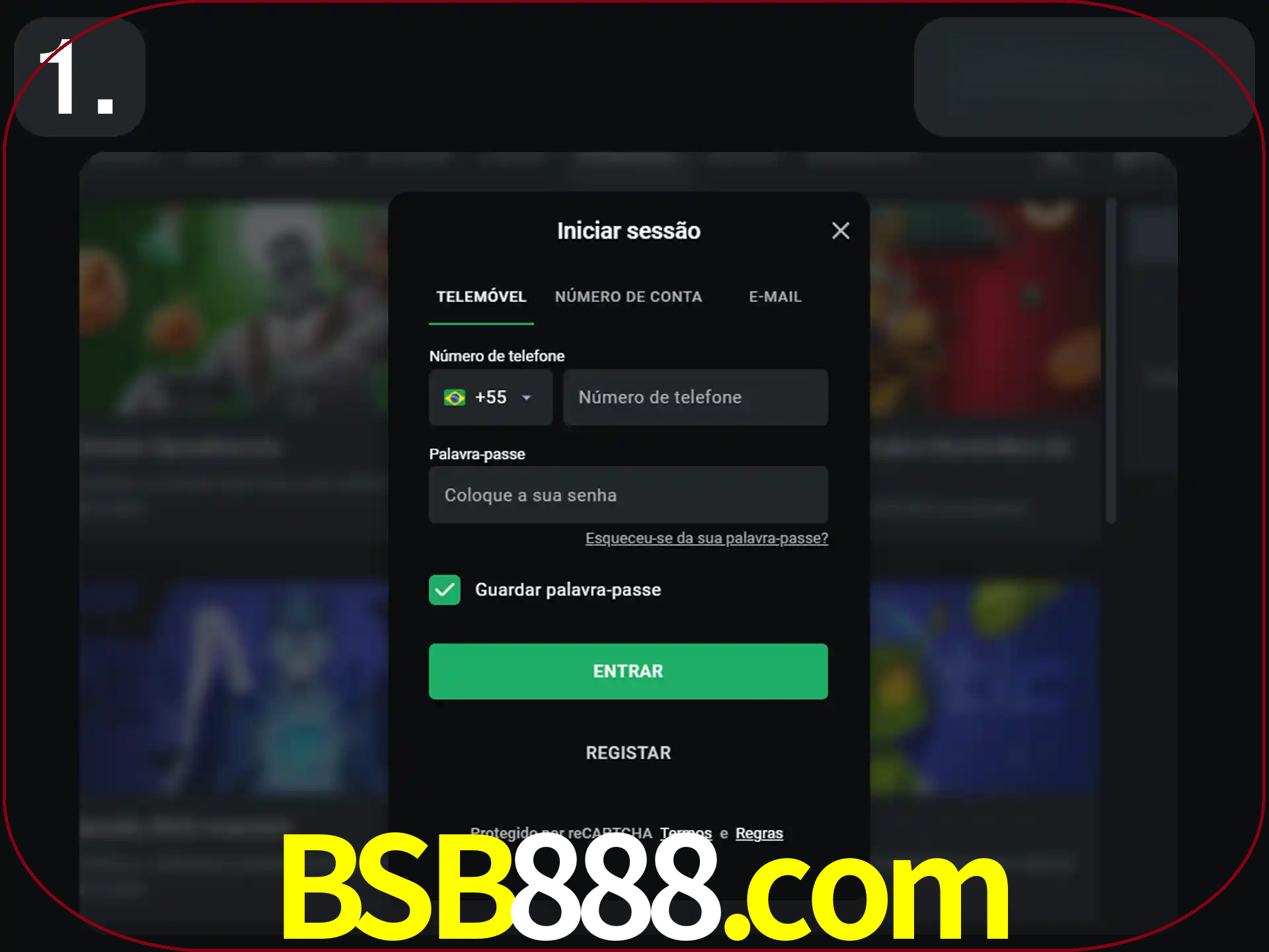 Acesse o site.