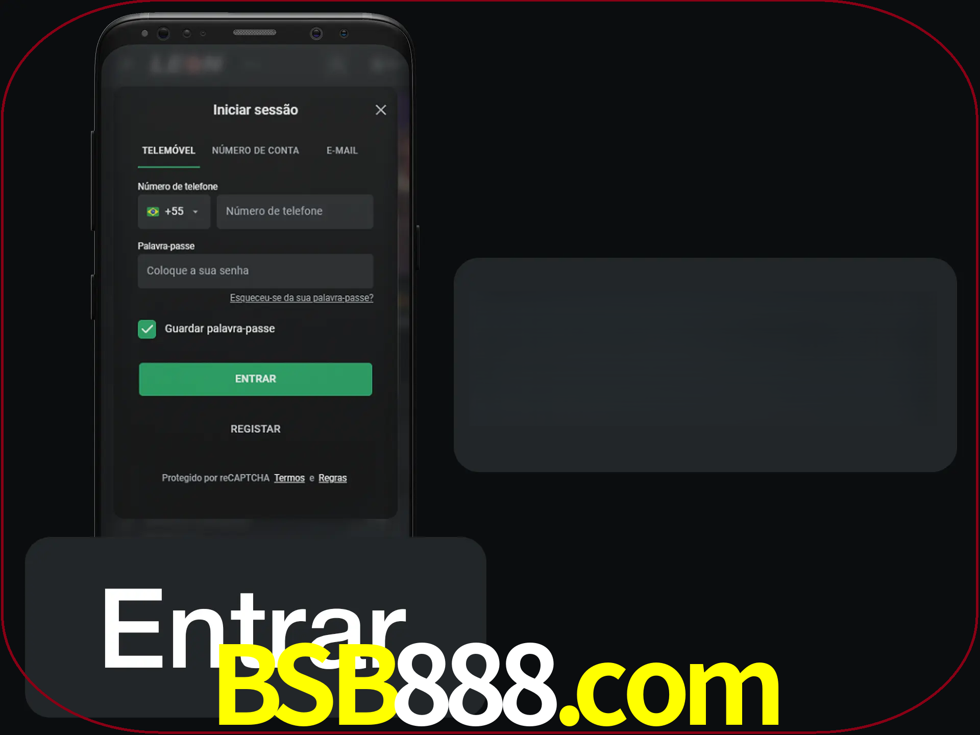 Faça o login para começar a apostar e jogar no cassino.